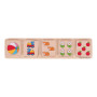 Bigjigs Toys Vkladacie puzzle počítanie