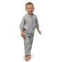 Detská mušelínová košeľa Luca Dove Grey Esito