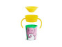 Munchkin - Juniorský hrnček WildLove 360 ° s uškami 177 ml