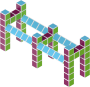 Geomag Magicube Art 64 dielikov