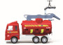 Hasičké vozidlo s funkčnou striekačkou a pogumovanými kolesami - dĺžka 52 cm Androni Heavy Trucks