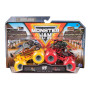 Monster Jam - zberateľský kovový model auta Monster Truck, set 2 modelov, 1:64