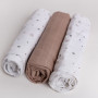 Bambusové plienky 70 x 70 cm 3 ks Babymatex