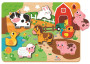 Vkladacie puzzle Farma 2Kids Toys