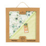 Osuška s kapucňou Bamboo design 100 x 100 cm Babymatex