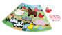 Drevené puzzle Veselá farma prepojiteľné 2Kids Toys