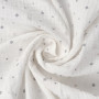 Mušelínové prestieradlo Dizajn s gumou 60 x 120 cm BabyMatex