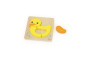 Drevené puzzle pre najmenších - Kačička