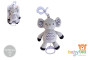 Naťahovací hrací strojček plyš 30 cm záves na postieľku/kočík Babyted