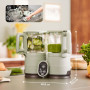 Multifunkčný prístroj Nutribaby Glass Celadon Green Babymoov