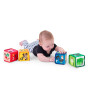 Hračka textilné kocky abeceda Alpha Stacks™ 4 ks 3 m+ Baby Einstein