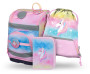Set 3 Zippy plus Rainbow Unicorn: aktovka, peračník, sáčok Baagl