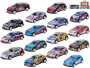 Auto závodné 6,5 cm kov spätný chod