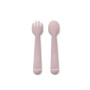 Jedálenský set silikónová lyžička + vidlička Interbaby