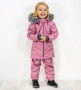Detské softshellové otepľovačky Antique pink Esito