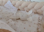 Mušelínová sada biela Goose 30 x 35 cm, 95 x 95 cm 2D letné Husičky Baby Nellys