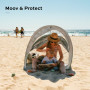Skladací UV stan Moov & Protect Green Lagoon Babymoov