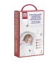 Prikrývka na Cocoonababy Lightweight White Red Castle