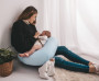 Bambusový polohovací vankúš MiniRelax 150 cm Babymatex
