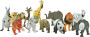 Safari zvieratká 22-30cm 1 ks