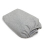 Nepriepustné prestieradlo do kočíka froté Warm grey Esito 41 x 87 cm