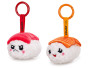 Plush Friends Kawaii Sushi Nigiri plyšové prívesok na kľúče 8cm