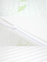 Dojčenský vankúš - klin Sensillo biely Luxe s aloe vera 60x38 cm