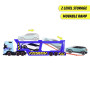 Autotransportér Volvo FH 16, 40 cm + 3 autá, svetlo, zvuk