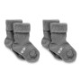 Detské ponožky Stay-on-Socks 2páry Pebble Grey