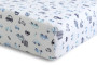 Mušelínové prestieradlo Dizajn s gumou 60 x 120 cm BabyMatex