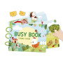 Farma Busy Book interaktívna kniha s aktivitami EN FR Janod
