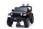 Detské elektrické autíčko Baby Mix Jeep Wrangler Rubicon čierne
