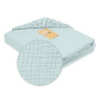 Mušelínové prestieradlo s gumou 60 x 120 cm BabyMatex