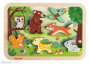 Drevené vkladacie puzzle pre najmenších Chunky Janod