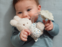 Hrkálka s korálkami králiček Miffy Lucky Leaves Little Dutch