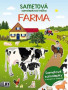 Zamatová samolepková knižka Farma