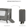 Postieľka cestovná Joy 2 Dark grey Kinderkraft