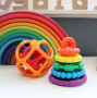 Skladacia pyramída s hryzátkami Jellystone Designs