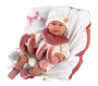 Obleček pre bábiku New Born veľkosti 40-42 cm a podložka so špirálou Llorens