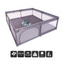 Ohrádka Playpark Grey BabyGo