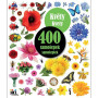 400 samolepiek Kvety