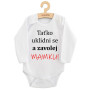 Body s potlačou New Baby a zavolaj Mamku!