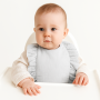 Nepremokavý mušelínový podbradník s volánikom Nature Baby Nellys