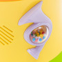 Obojstranný dynamický bubienok žltý Baby Mix