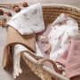 Mušelínové - super mäkké plienky, 3 ks 70x70 cm Púdrová Baby Ono