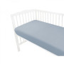 Mušelínové prestieradlo do postieľky 60 x 120 cm Nature double Baby Nellys