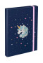 Dosky na školské zošity A4 Unicorn Gold Baagl