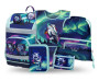 Set 5 Zippy Plus Aurora: aktovka, peračník, vrecko, zástera, peňaženka GRS Baagl