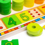 Doska nasadzovania s číslami Bigjigs Toys