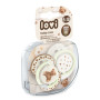 Cumlík svietiaci silikónový dynamický 2 ks Teddy Love 6 - 18 m Lovi